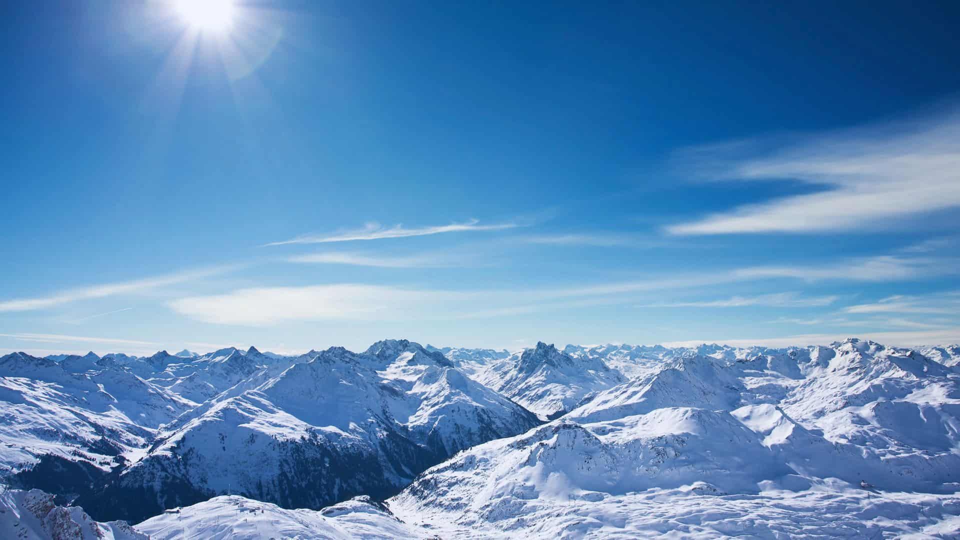 Esquiar als Alps Austríacs