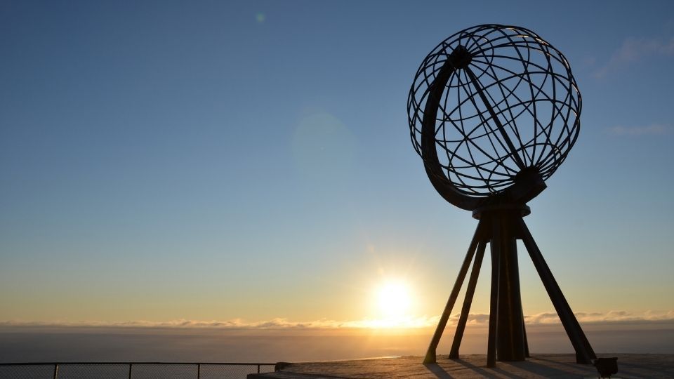Sol de Mitjanit al Cap Nord