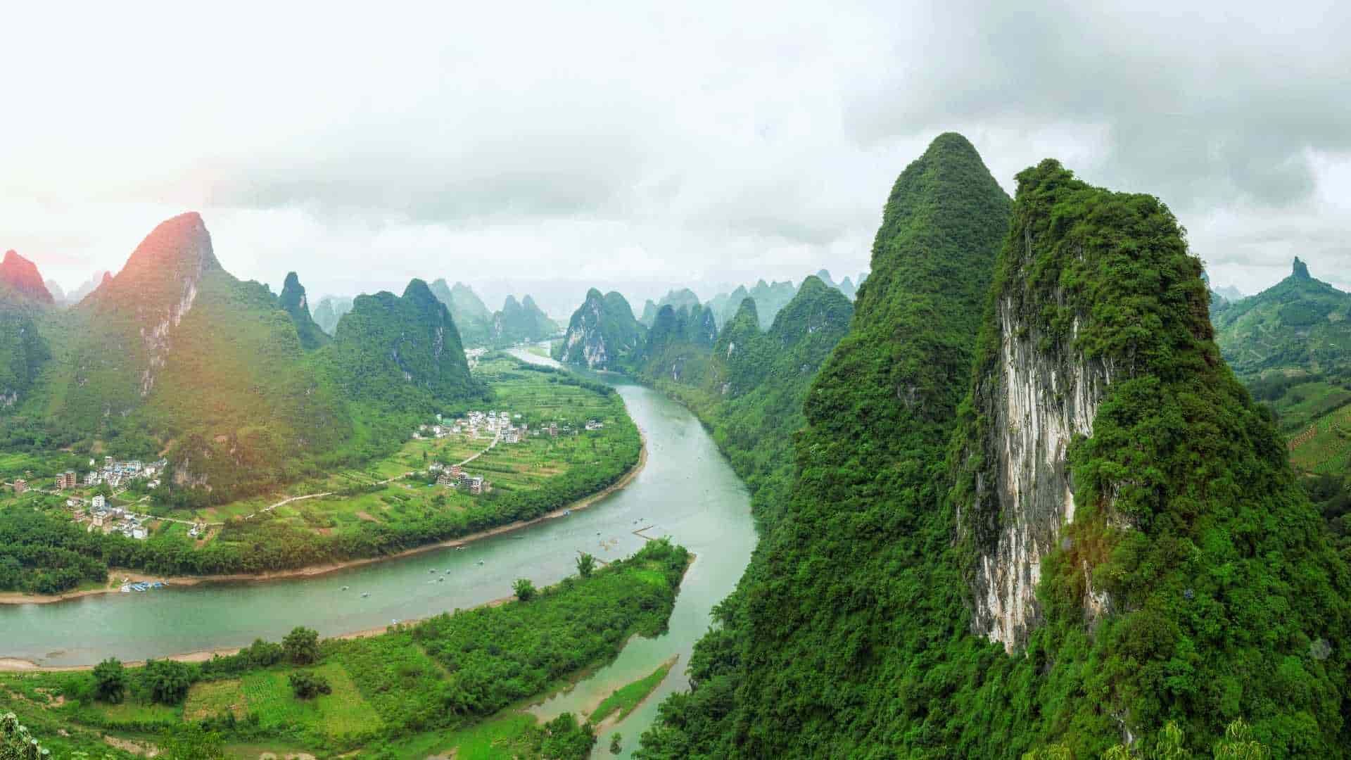Navegar pel el Riu Li a Guilin