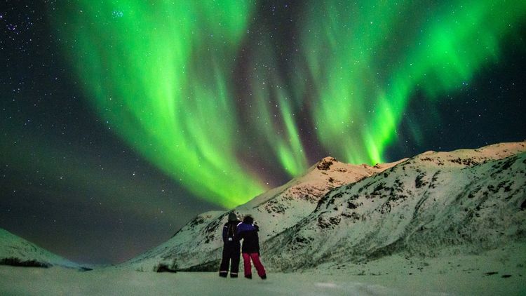 Auroras Boreales en Tromsø Semana Santa