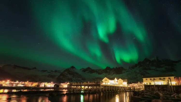 La Isla de las Auroras Boreales