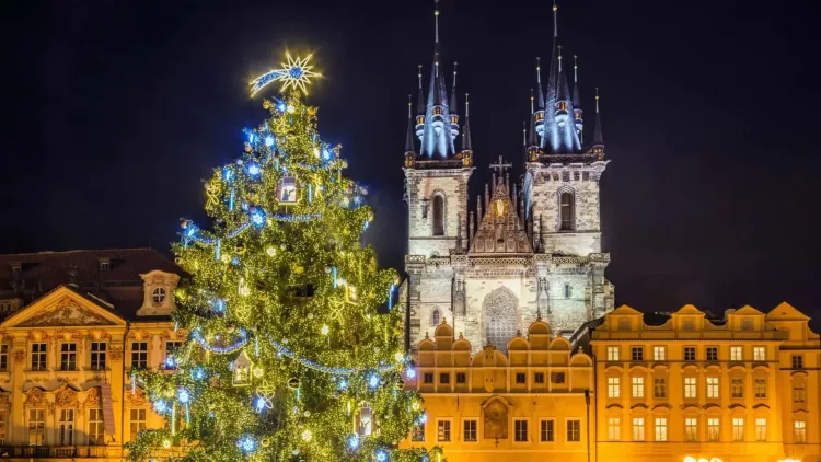 Mercados navideños en Praga 