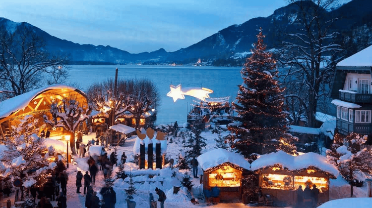 Mercados de Navidad en los Lagos de Austria 