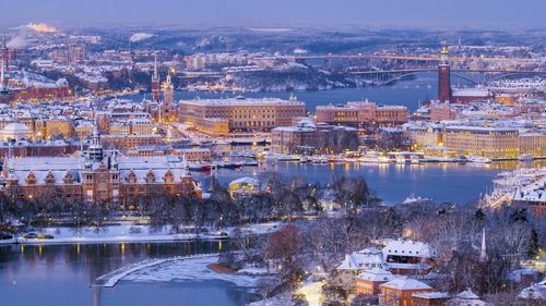 Aurores i Mercats de Nadal a Suècia