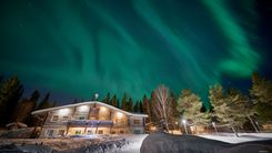 Auroras Boreales en Suecia Puente de Diciembre